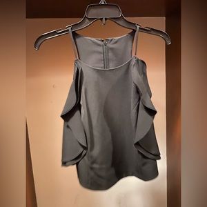 Belle Badgley Mischka Black crop top size 14